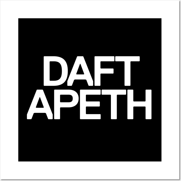 Daft Apeth Wall Art by Monographis